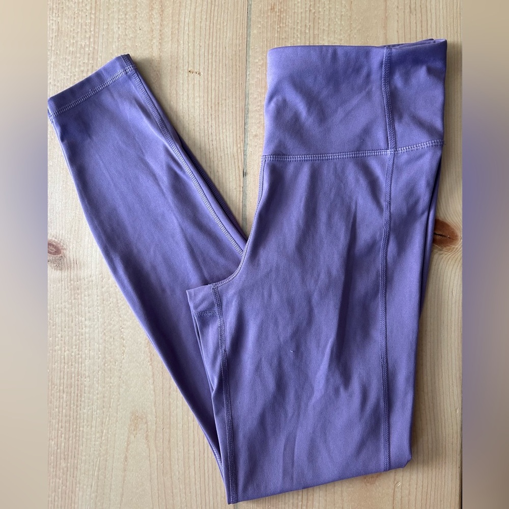 light purple leggings medium